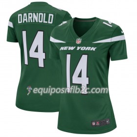 Camiseta Mujer NFL New York Jets Sam Darnold 14  Nike Verde 